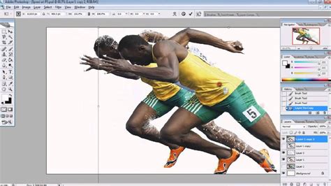 Studies led by the american based researcher peter weyand have found that at top speed an elite sprinter's foot will typically spend 0.08 seconds in contact with. Speed Art #2 | Usain Bolt - YouTube