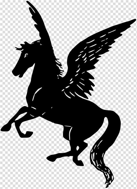Pegasus Scalable Graphics Silhouette Pegasus Transparent Background