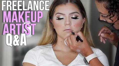 freelance makeup artist q and a 💋` advice to muas youtube