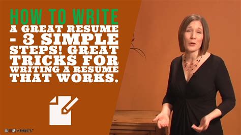 What to look out for, what structure to use, and what common mistakes to avoid when writing a professional resume. How to write a great resume - 3 simple steps! Great tricks ...