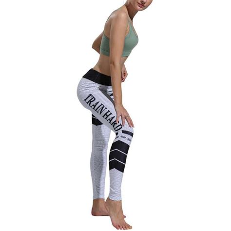 Buy Workout Leggins Mesh Pattern Print Leggings Women