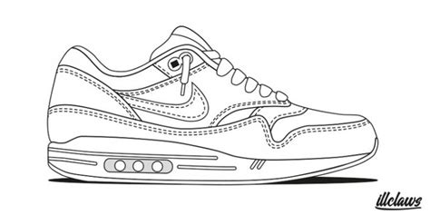 Nike Air Max 1 Sketch Sneakers Minute
