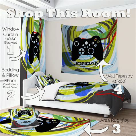 Free shipping on all orders over $35. Gamer Room Decor, Video Game Art, Boys Bedroom, Window ...