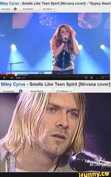 Miley Cyrus Rocks Nirvana Cover Smells Like Teen Spirit