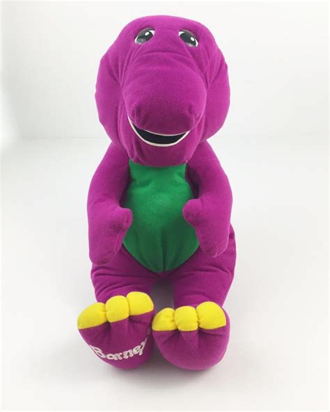 Playskool Talking Barney Purple Dinosaur Plush Interactive Toy 71245