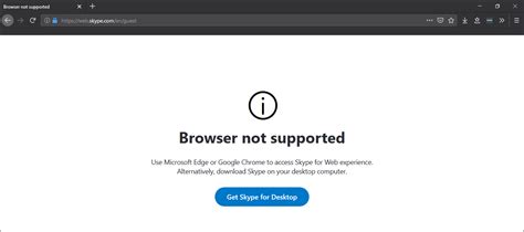 How To Fix Skype Web Not Working On Firefox Browser Not Supported