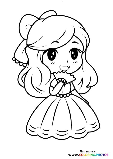 Princesses Coloring Pages For Kids Free And Easy Print Or Download