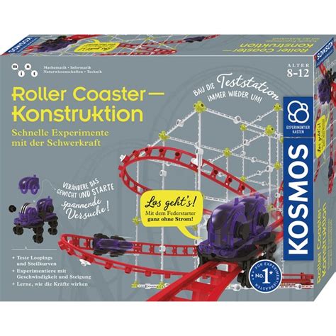 Kosmos Roller Coaster Konstruktion Experimentierkasten Schnelle