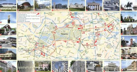 Berlin Tourist Map Printable Printable Maps
