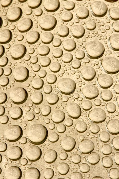 Water Drops Stock Photo Image Of Brown Texture Simple 36517392