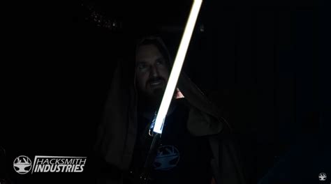 Look The Worlds First Real Retractable Lightsaber Inspired From Star