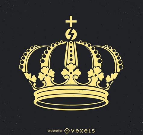 Flat Royal Crown Illustration Vector Download