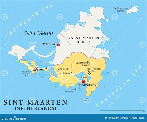 St Martin Map