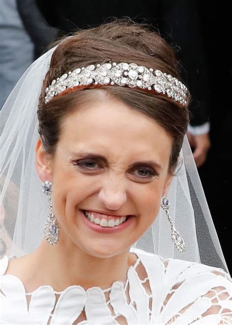 Olympia Wore A Stunning Diamond Bandeau Tiara Necklace From The