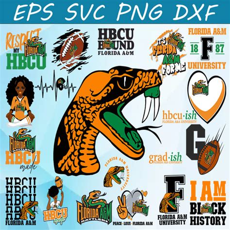Bundle 20 Files Famu Rattlers Football Team Svg Famu Rattle Inspire