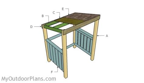 Grill Shelter Plans Myoutdoorplans