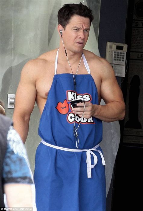 Mark Wahlberg Gets Things Cooking As He Strips Down To Nothing But A