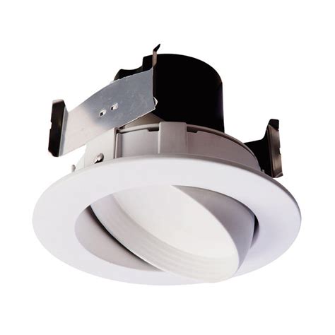 Halo Ra 4 In White Integrated Led Recessed Ceiling Light Fixture