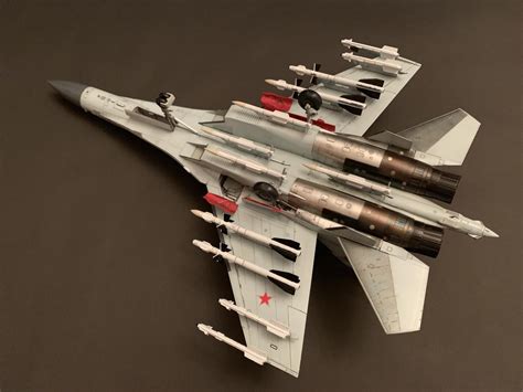 Gwhs New 148 Su 35 Flanker E The Russian Beasty Great Wall