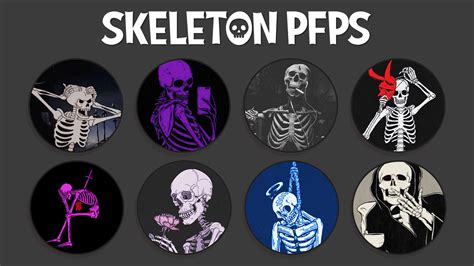 Skeleton Pfp Scary Halloween Pfp For Tiktok Ig Discord Zoom