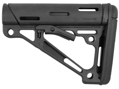 Hogue Overmolded Collapsible Stock Ar Lr Commercial Diameter