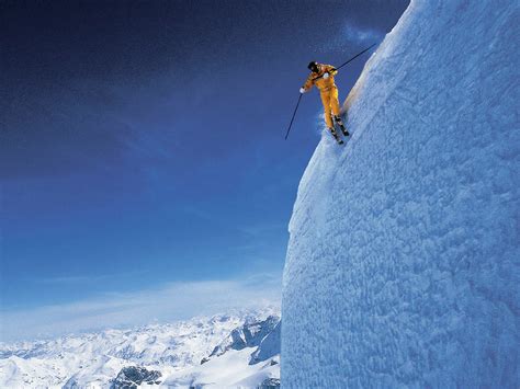42 Ski Slope Wallpaper Wallpapersafari