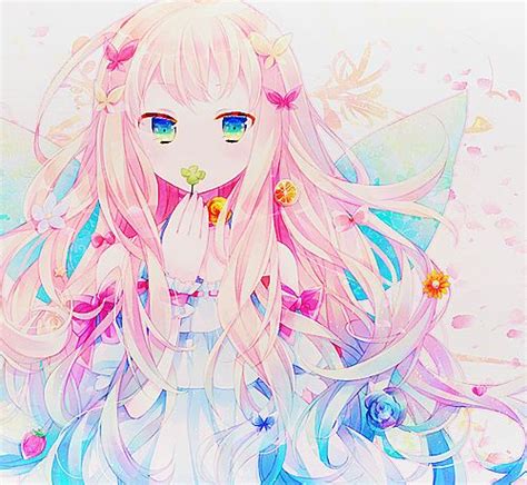 Anime Art Pastel Fairy Fairy Wings Fae