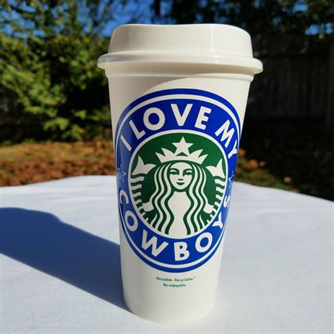 Get the best deal for starbucks cup from the largest online selection at ebay.com. I Love My Cowboys Starbucks Reusable by FavorDesignsBoutique | Starbucks coffee cup, Starbucks cups