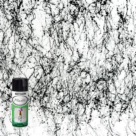 Black Rust Oleum Marble Spray Paint 1025 Oz