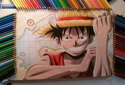 Luffy speed drawing one piece part.2. Monkey D. Luffy - One Piece | Scarlet Drawings | Foundmyself