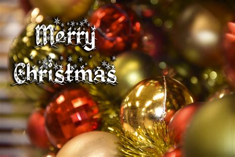 Merry Christmas Greeting Free Stock Photo Public Domain Pictures
