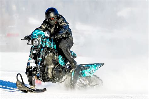 Transforming Your Harley Davidson Into A Snow Bike