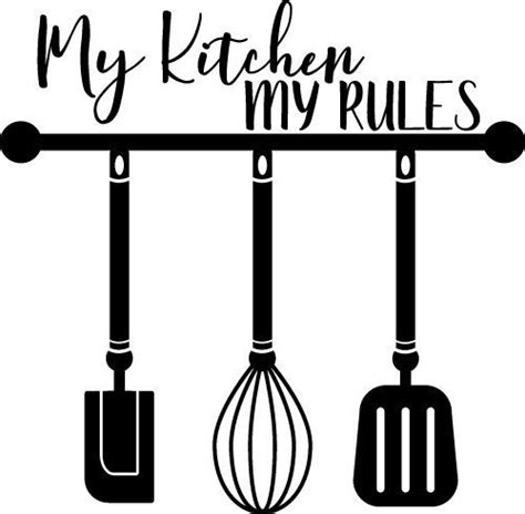 Free Kitchen SVG For Cricut