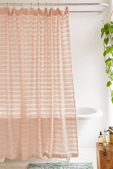 Decorate the bathroom with fringe shower curtain. Eyelash Fringe Shower Curtain | Urban Outfitters