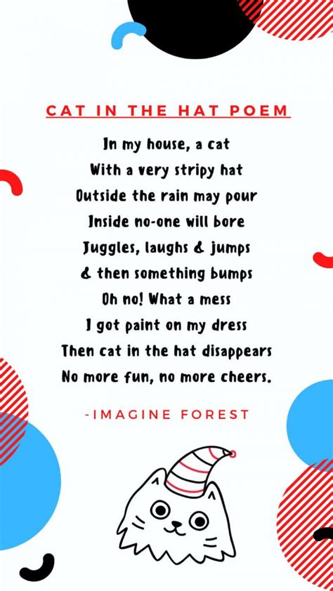 16 Cat Poems For Kids To Read 🐈 Imagine Forest