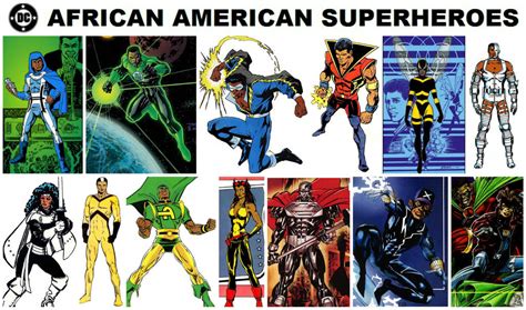 Dc African American Superheroes By Stevenely On Deviantart