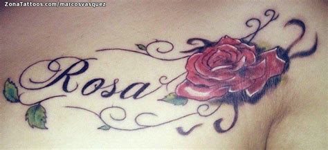 Tatuaje De Rosa Nombres Letras Tatuaje De Rosa Diseños De Tatuaje Para