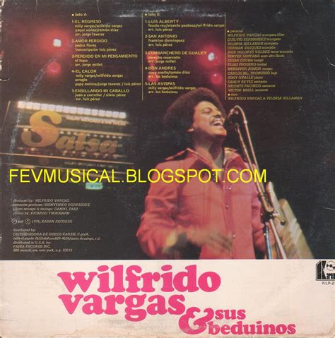 Fev Musical 1976 Wilfrido Vargas And Sus Beduinos En El Madison