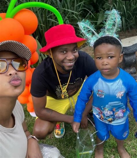 Zola Nombona And Her Baby Daddy Thomas Gumede With Their Son Styles 7