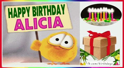 Happy Birthday Alicia Images Birthday Greeting Birthday Kim