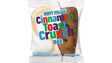 Pillsbury Frozen Soft Filled Bar Cinnamon Toast Crunch 236 Oz