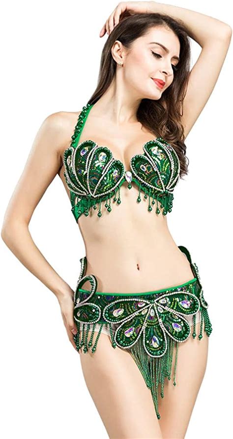 buy royal smeela belly dance costume for women sexy tribal belly dance bra and belt professional