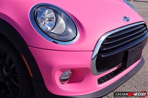 Mini Cooper Matte Pink Customwrapsca