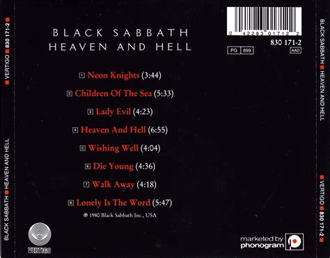Albüm Kritik 200 Black Sabbath Heaven And Hell