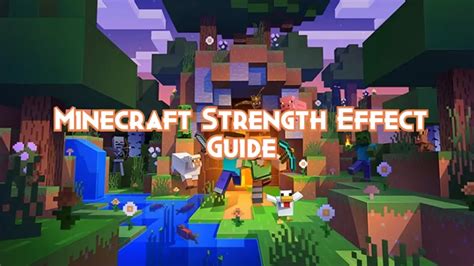 Minecraft Strength Effect Guide Pillar Of Gaming