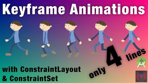 Keyframe Animations With Constraintlayout And Constraintset Youtube