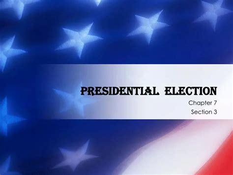 Ppt Presidential Election Powerpoint Presentation Free Download Id