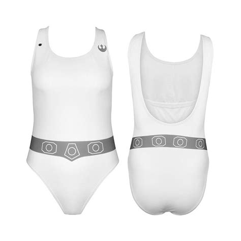 Womens Musterbrand X Star Wars Princess Leia Swimsuit At Thinkgeek ⭐️the Kessel Runway ⭐️ Star