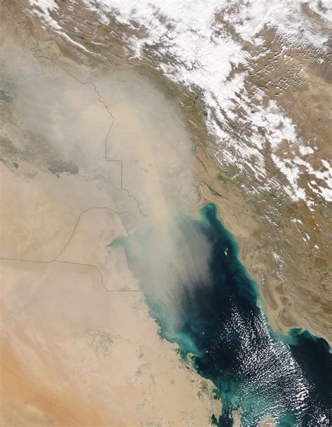 Dust Over The Persian Gulf