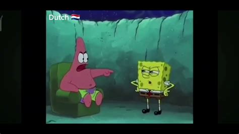 Spongebob Squarepants Overtime In 9 Languages Youtube